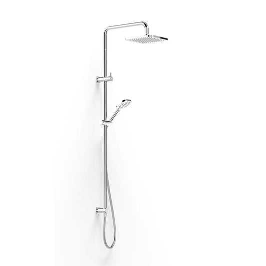 Faucet Strommen Zeos Dual 900 Square Shower with Round Hand Shower