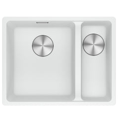 Franke Maris 1 & 1/2 Bowl Undermount Granite Sink - MRG 160-34/15