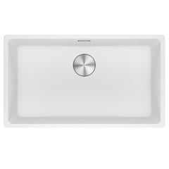 Franke Maris Single Bowl Granite Sink - MRG210-72 - Polar White