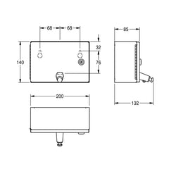 Franke Rodan Liquid Soap Dispenser