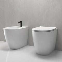 Globo 4All SENZABRIDA Wall Faced Toilet - Matte White