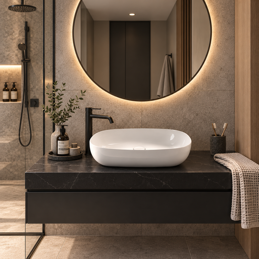 Globo T-Edge 500 Oval Above Counter Basin