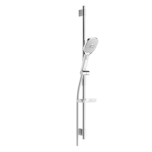 Hansa ActiveJet Trio 120/720 Square Shower Rail Set