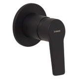 Hansa Twist Shower Mixer Matte Black