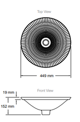 Kohler Derring Wading Pool Self Rimming Basin