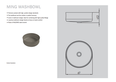Kaldewei Ming Above Counter Basin