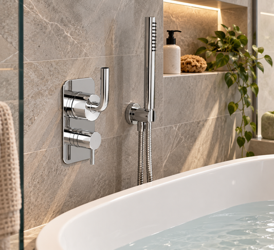 Brodware Nanobar Bath / Shower Diverter Mixer