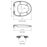 Parisi Envy Replacement Toilet Seat