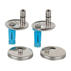 Replacement Top Fix Hinge Set to Suit Haro Soft Close Seat Adjustable