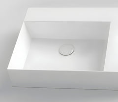 Studio Bagno Shard 65 X Plan — Wall-Hung Basin — Left