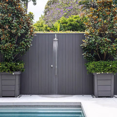 Sussex Taps Monsoon Outdoor Column Shower - Cold