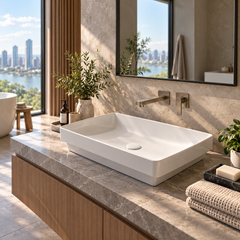 Globo T-Edge 610 Rectangular Inset Basin