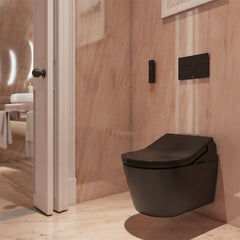 TOTO RW Wall Hung Toilet with Washlet Package - Matt Black