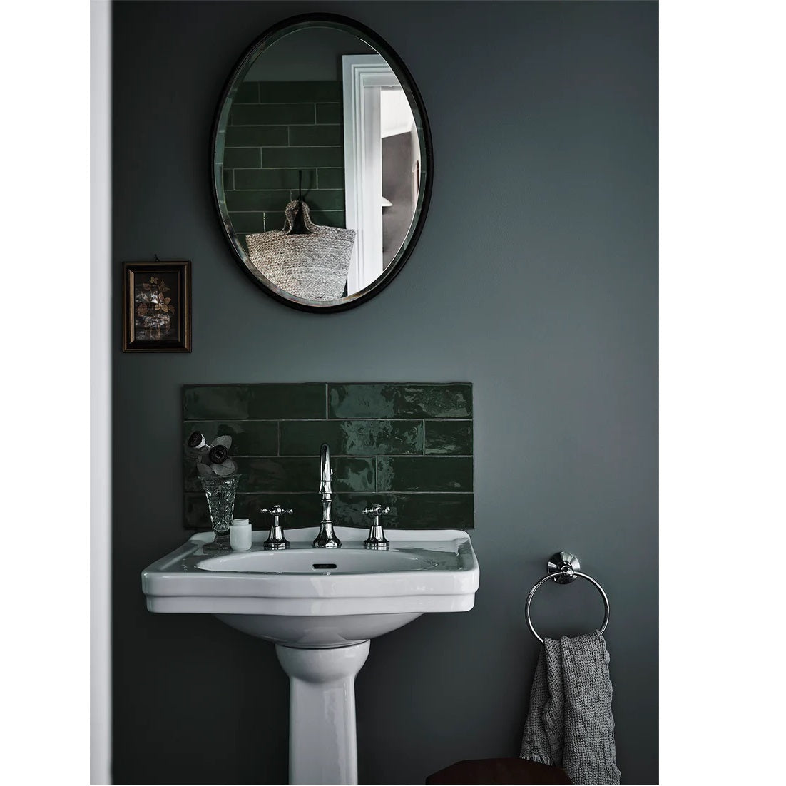 Turner Hastings Claremont 58 x 45 Wall Hung Basin - 3 Tap holes