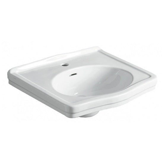 Turner Hastings Claremont 58 x 45 Wall Hung Basin - 1 Tap holes