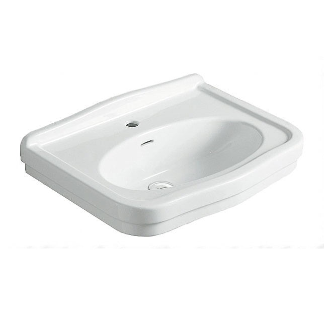 Turner Hastings Claremont 68 x 51 Wall Hung Basin - 1 Tap Hole