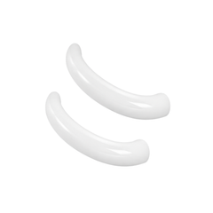 Victoria Albert bath handle kit in gloss white