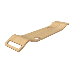 Victoria +Albert Tombolo 09 bath rack oak finish