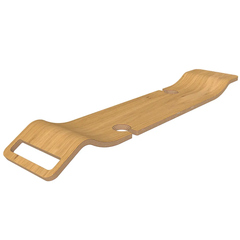 Victoria +Albert Tombolo 08 bath rack oak