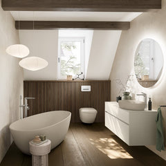 Villeroy & Boch Antao Wall Hung Toilet - Almond