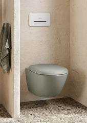 Villeroy & Boch Antao Wall Hung Toilet - Morning Green