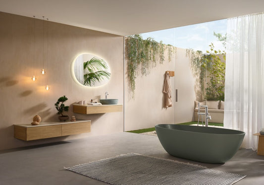 Villeroy & Boch Antao Wall Hung Toilet - Morning Green