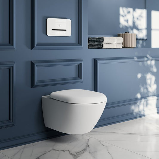 Villeroy & Boch Antao Wall Hung Toilet - Stone White