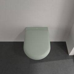 Villeroy & Boch Antao Wall Hung Toilet - Morning Green