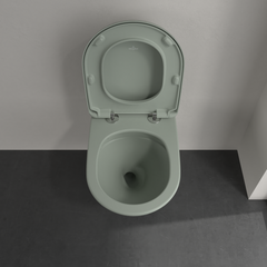 Villeroy & Boch Antao Wall Hung Toilet - Morning Green