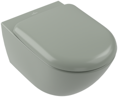 Villeroy & Boch Antao Wall Hung Toilet - Morning Green