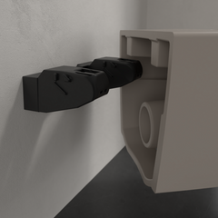 Villeroy & Boch Antao Wall Hung Toilet - Almond