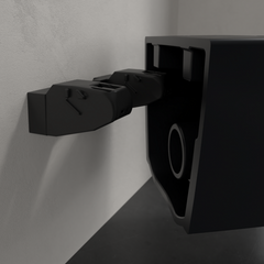 Villeroy & Boch Antao Wall Hung Toilet - Pure Black