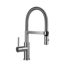 Villeroy & Boch Steel Expert Compact Kitchen Mixer - Brushed Stainless Steel