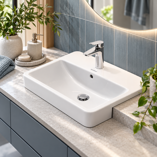 Duravit No.1 Semi-Recessed Basin