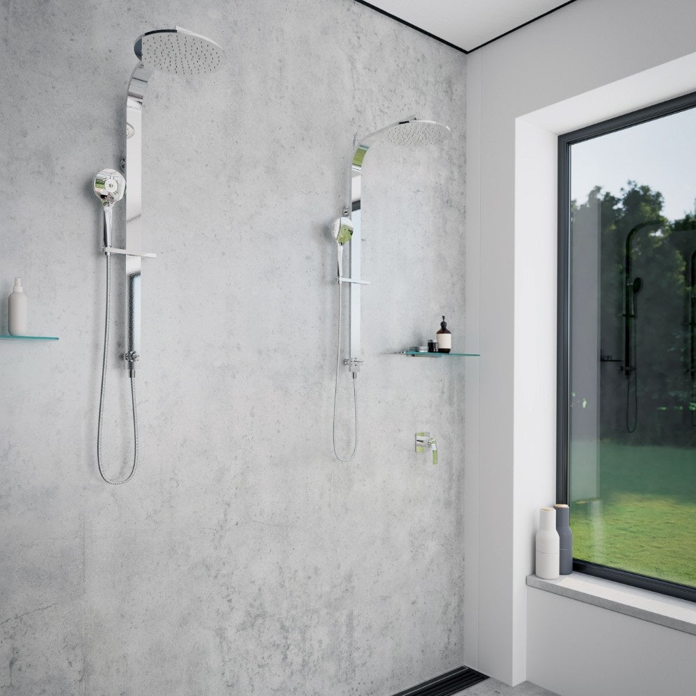 Arcisan Synergii Shower System with Hand Shower - Bottom Diverter