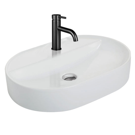 Argent 600 Oval Counter Top Basin - 1 taphole