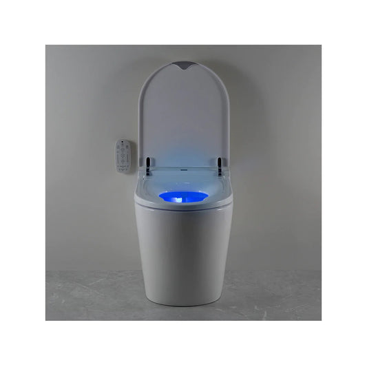 Argent Evo Wall Faced Smart Toilet System Package - Night light