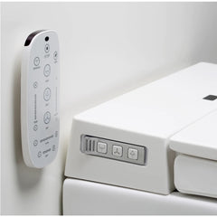 Argent Evo Wall Hung Vismart Toilet System - Remote
