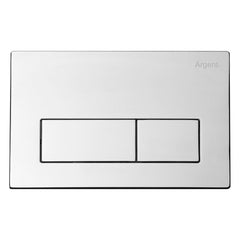Argent Kubic Flush Plate - Pneumatic