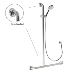Argent Metro Advantage 32mm Inverted T Shower Set - Left Hand