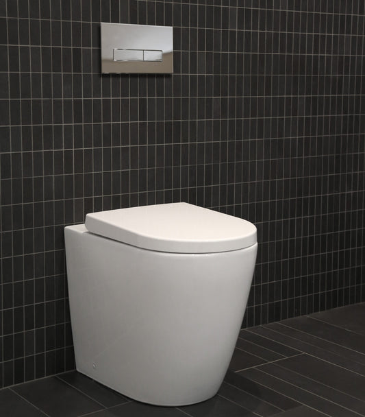 Argent Vista HygienicFlush Wall Faced Toilet - Lifetsyle