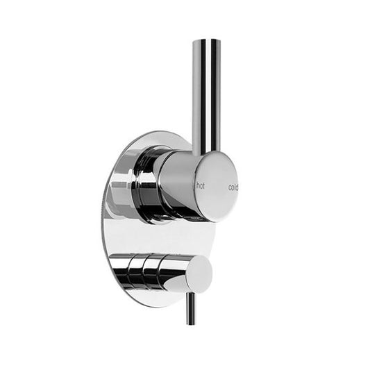 Brodware City Plus Wall Mixer with Diverter - D Lever