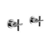 Brodware City Plus Wall Taps - Cross Handles