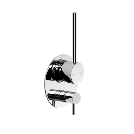 Brodware City Stik Wall Mixer with Diverter - Extended Lever