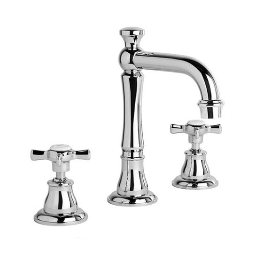 Brodware Neu England Basin Set - Country Spout - Cross Handles