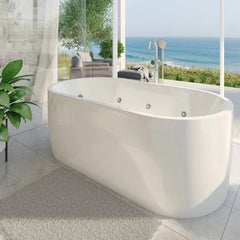Decina Elisi 1700 Freestanding Spa Bath - 14 Jets