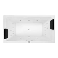 Decina Lago 1795 Contour Inset Spa Bath - 18 Jets