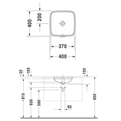 Duravit Durastyle Undercounter Basin