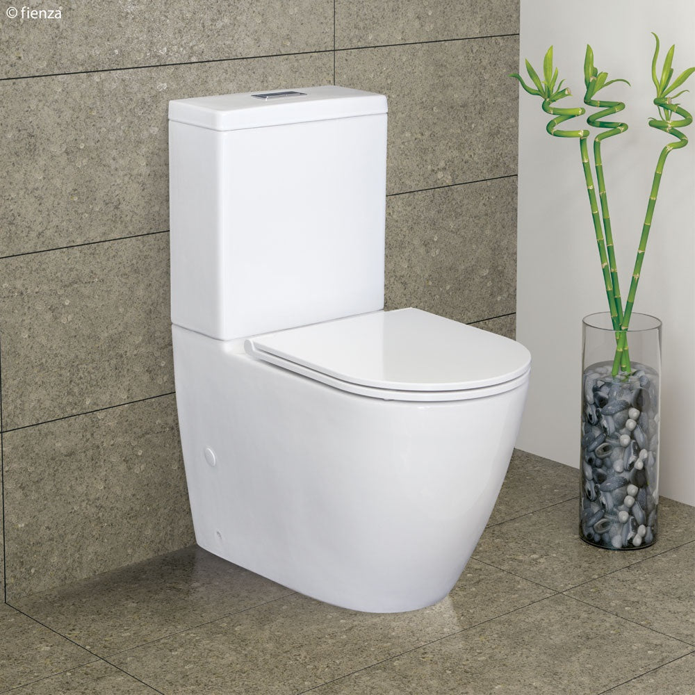 Fienza Empire Back to Wall Toilet Suite - Slim Seat