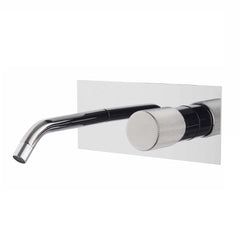 FIMA Spillo Tech G Wall Basin Mixer Set + Backing Plate
